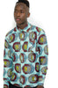African wax Print longsleeve Shirt