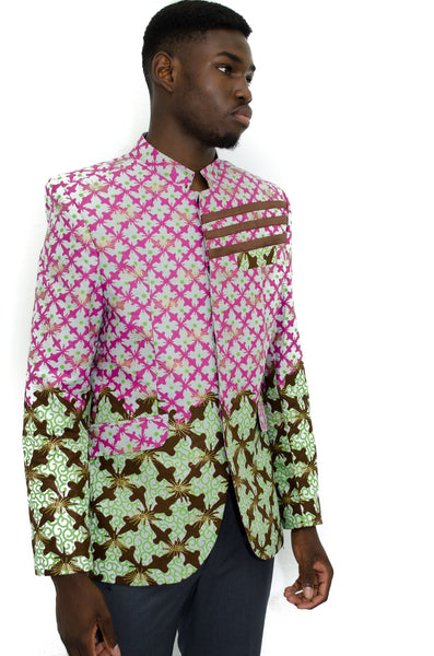 Adex African print Jacket