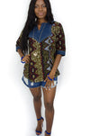 Upendo African Print Blouse