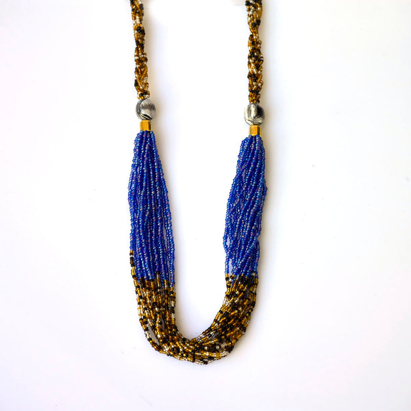 African Beaded Chunky necklace