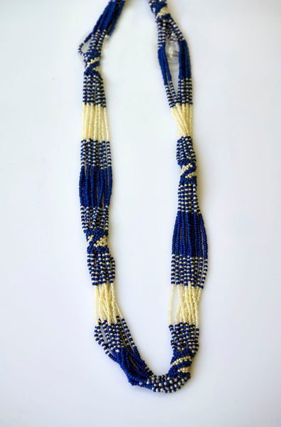 Colorful African Beaded Long Necklace