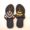 Masai Leather African Beads Sandals for Women