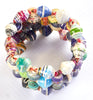 African Recycled Paper Stretch Bracelet