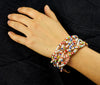 African Beaded Bracelet and bangle (1)