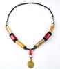 African Bead and Hood Necklace