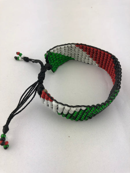 Uhuru African Beaded Bracelet
