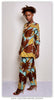 2 Piece African print Blouse and pants set